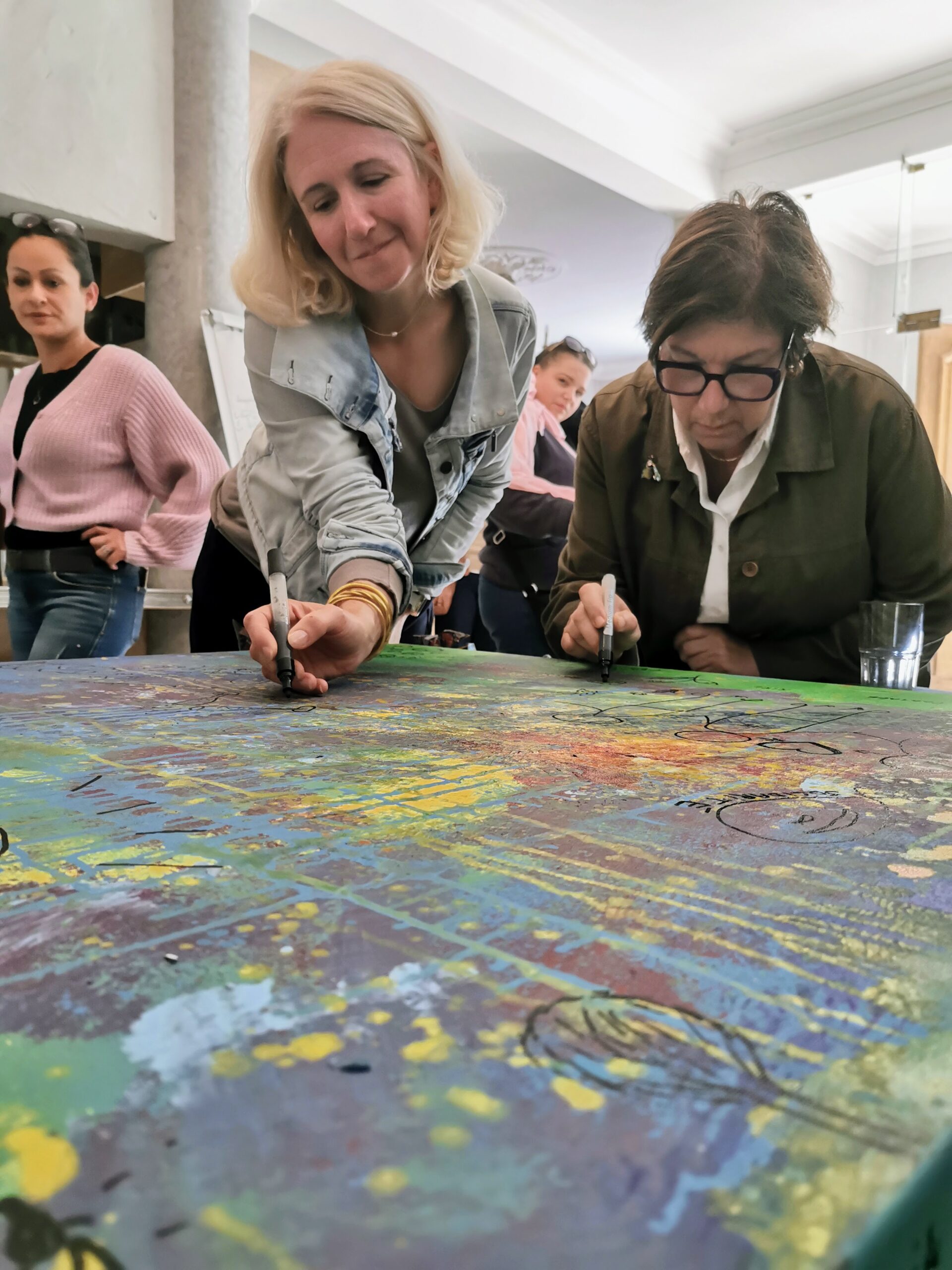 Fresque participative ATIF Colors — Jenfi